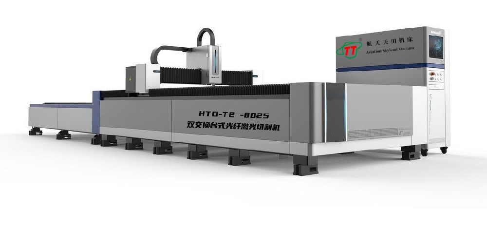 HTD-T2 系列双交换台式光纤激光切割机